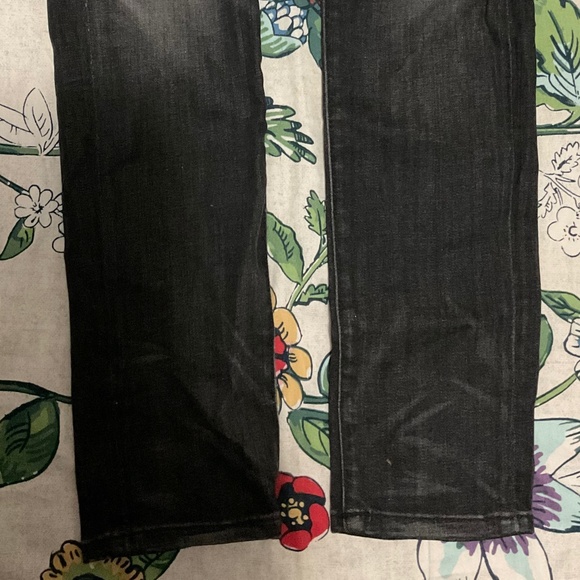 Denim & Supply Ralph Lauren Distressed Skinny Jeans Black Size 30 - Picture 10 of 12